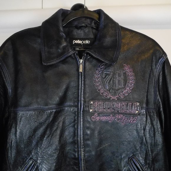 PellePelle Leather Jacket 16 CL3680 0920 - Picture 2 of 16
